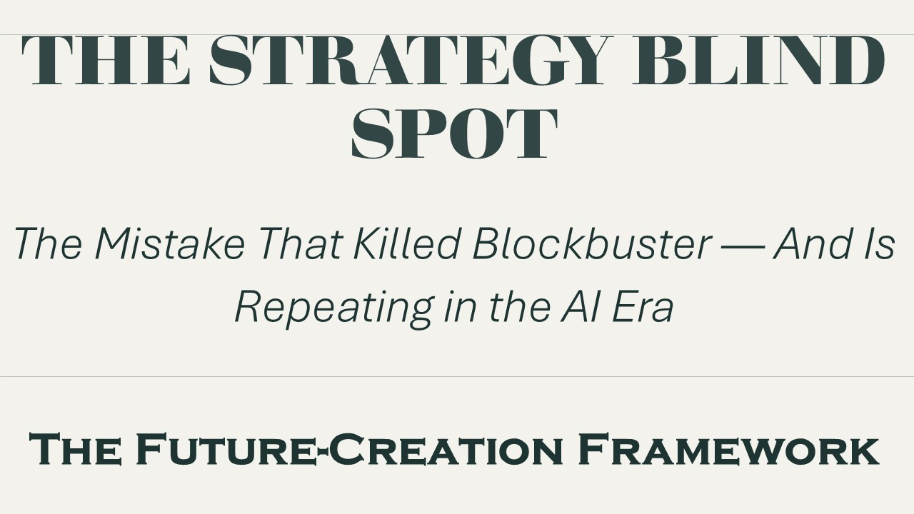 The One Strategic Question That Could Save Your Career in the AI Era