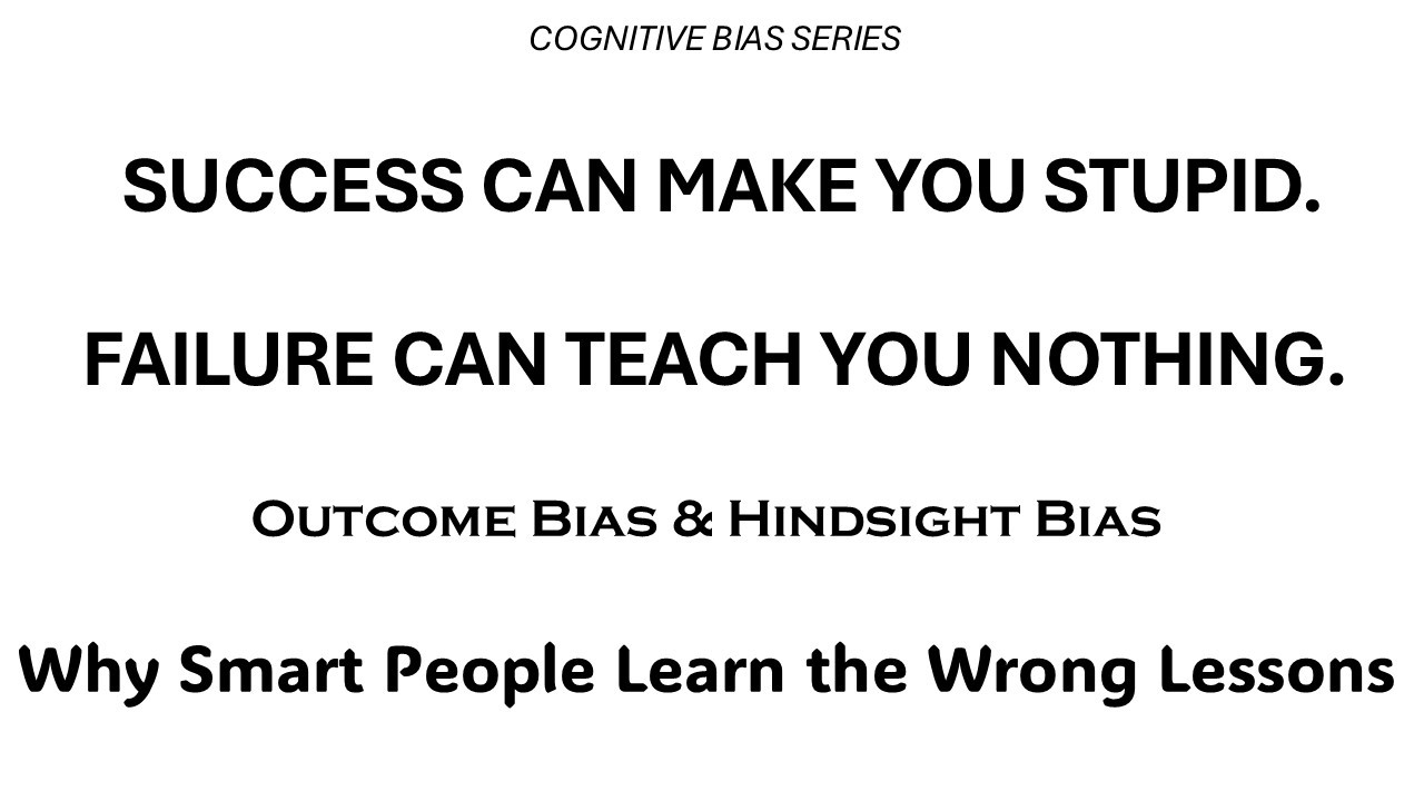 Why do some leaders get promoted for bad decisions while others get punished for good ones?